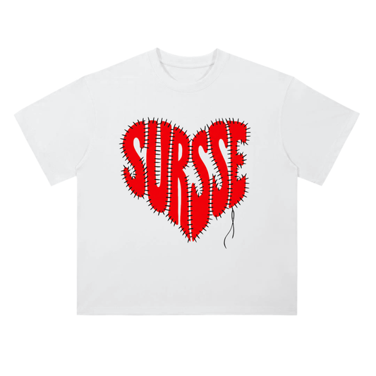 SURSSE Stitched Heart Tee