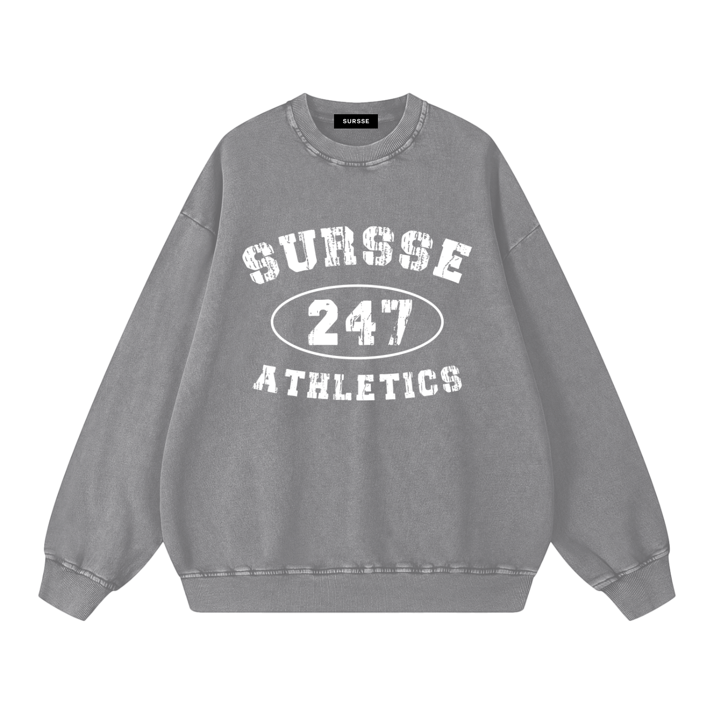 Athletic Oversized Sweatshirt