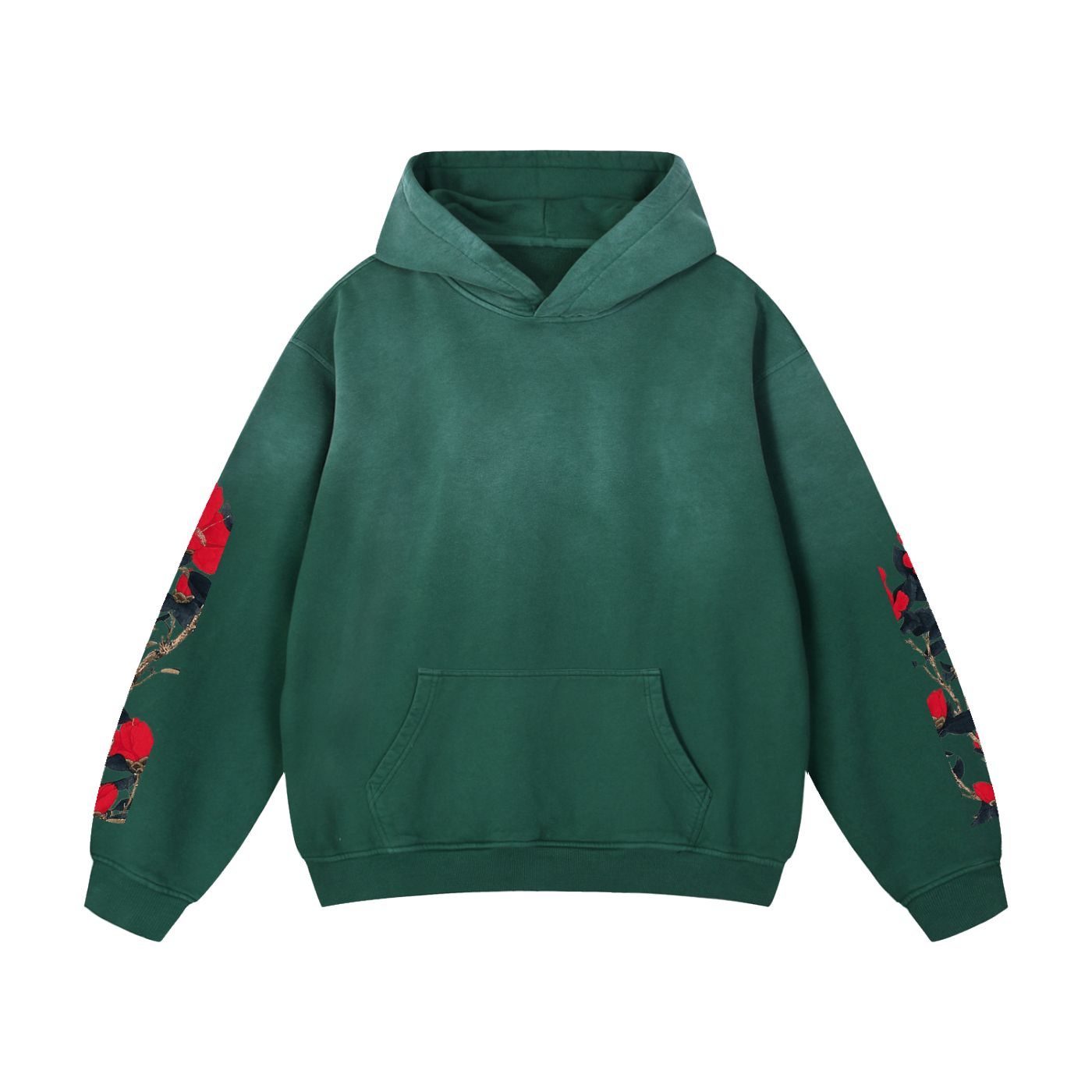 Sursse Floral Oversized Hoodie