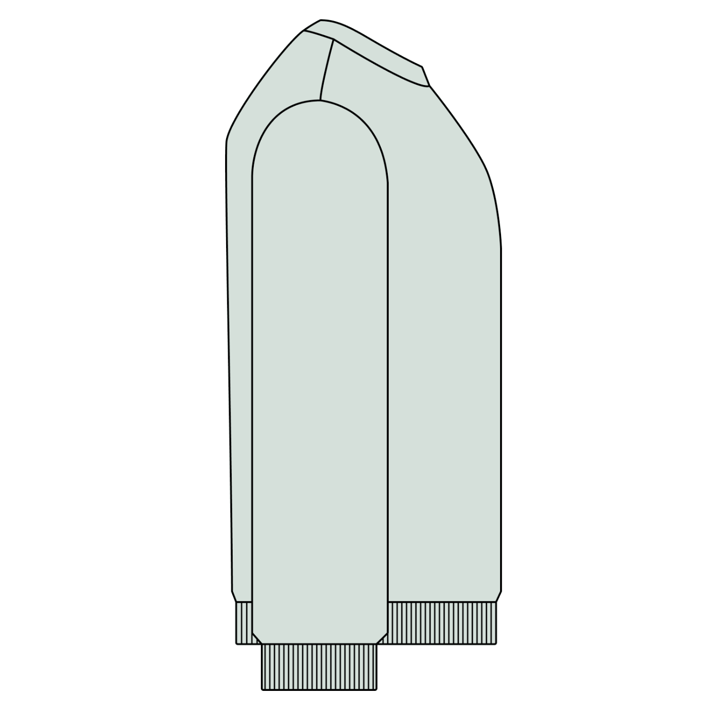 Athletic Oversized Sweatshirt