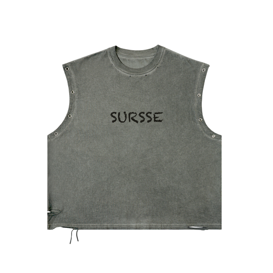 Distressed God Within Tank Top