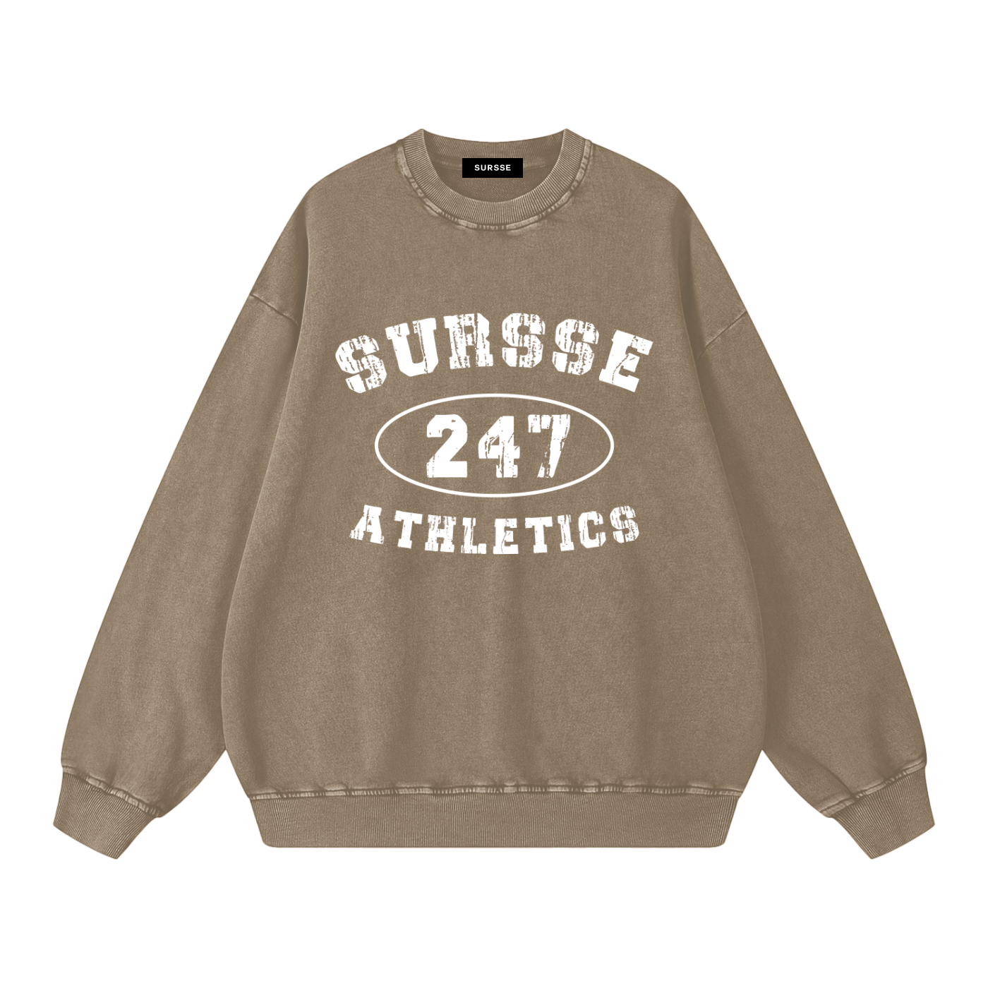 Athletic Oversized Sweatshirt