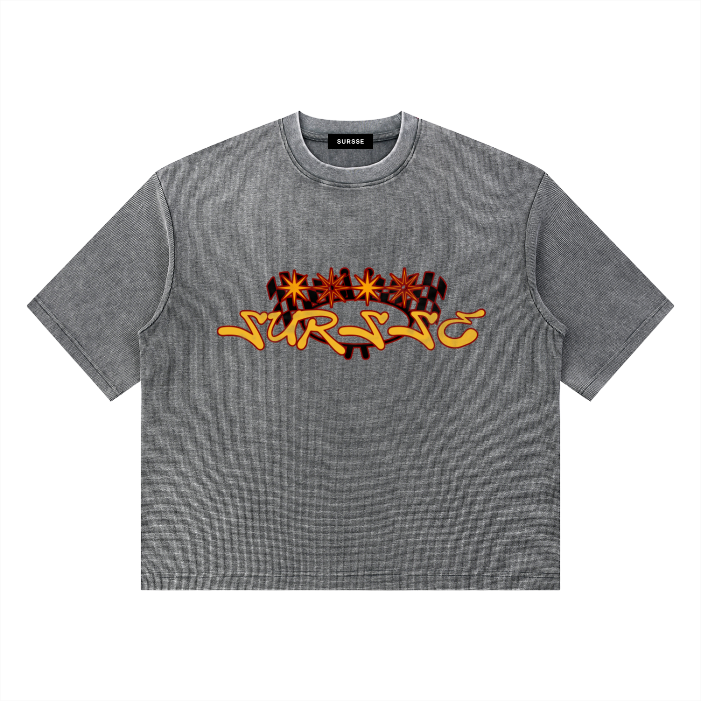 Sursse Waffle Boxy T-Shirt
