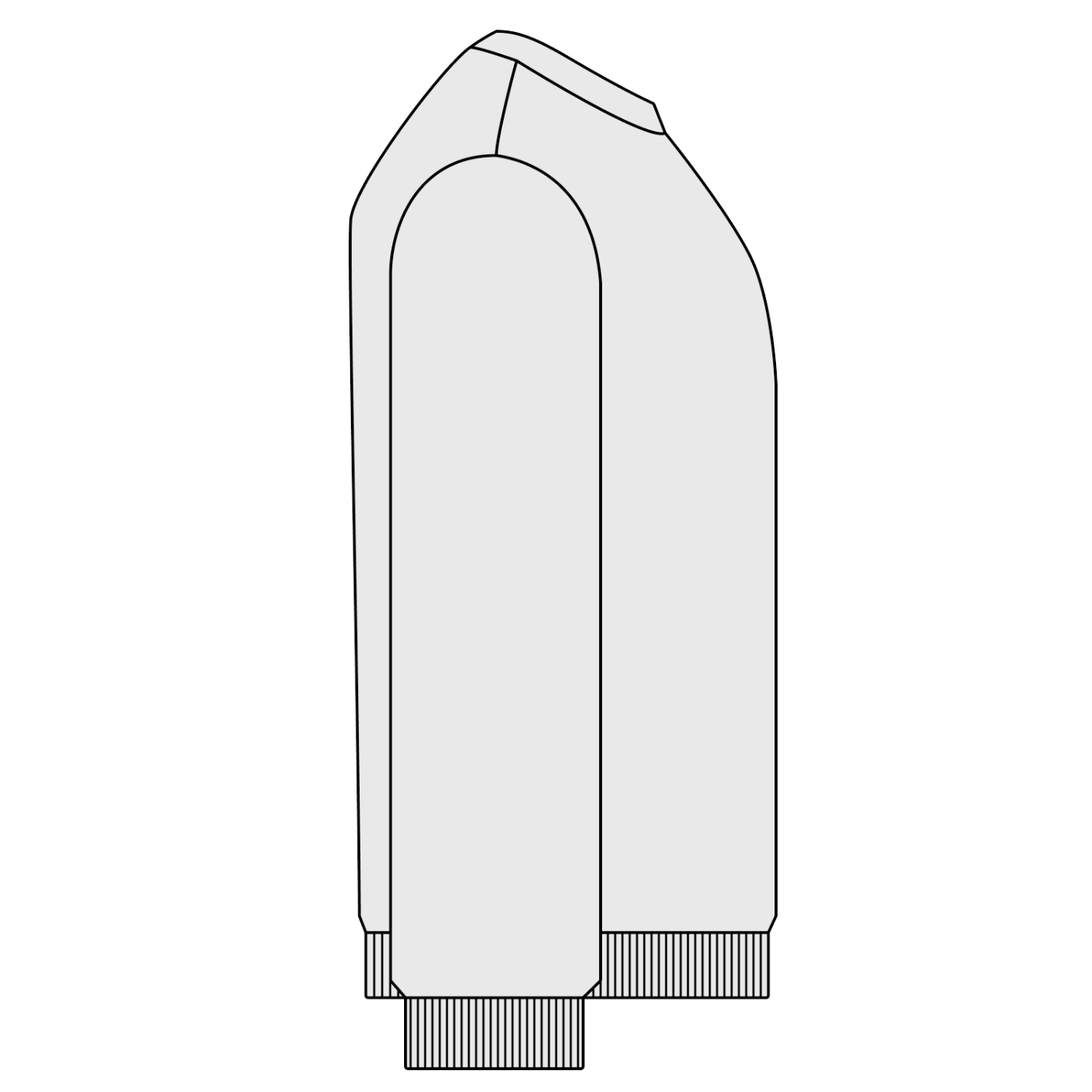 Athletic Oversized Sweatshirt