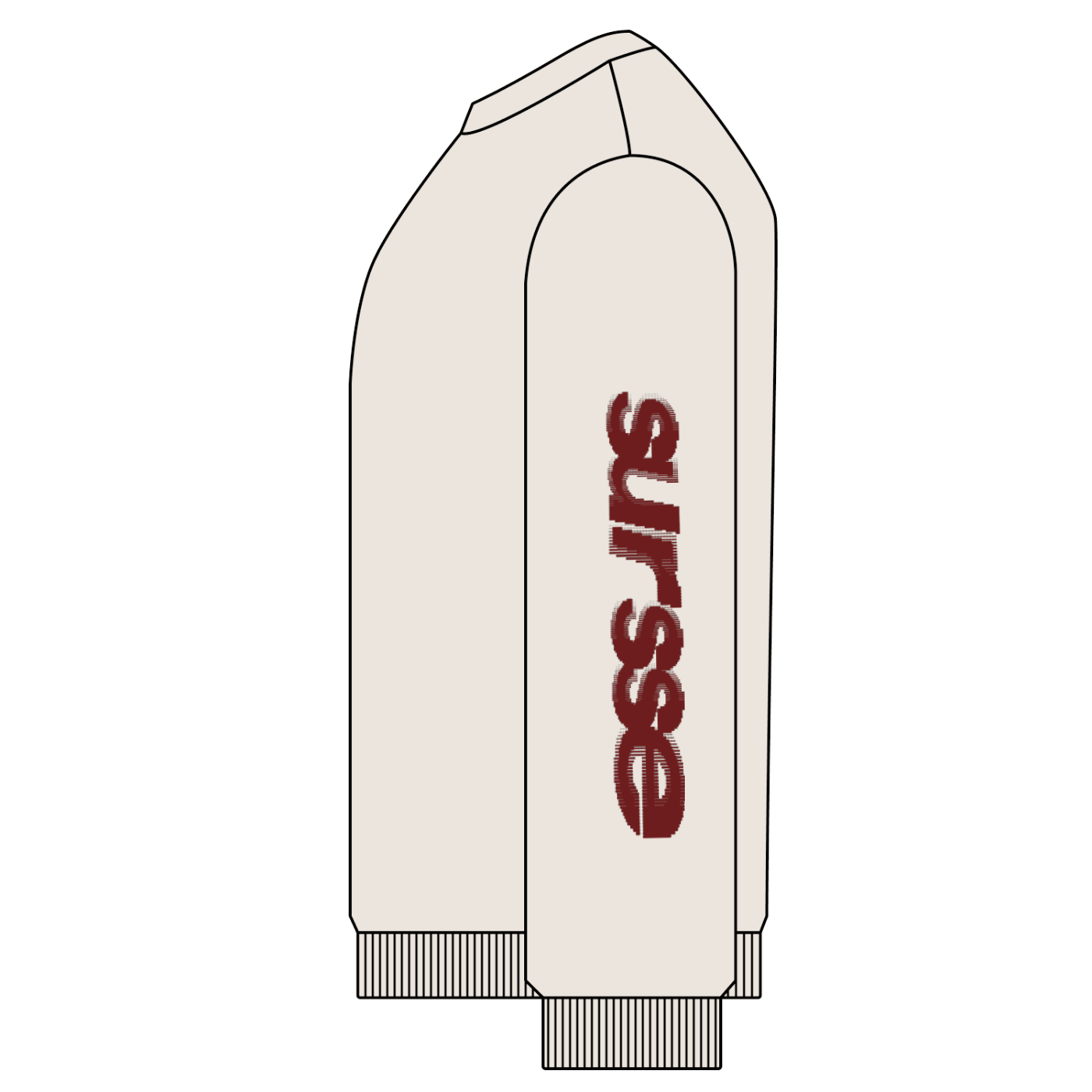 Sursse Snow Washed Oversized Sweatshirt