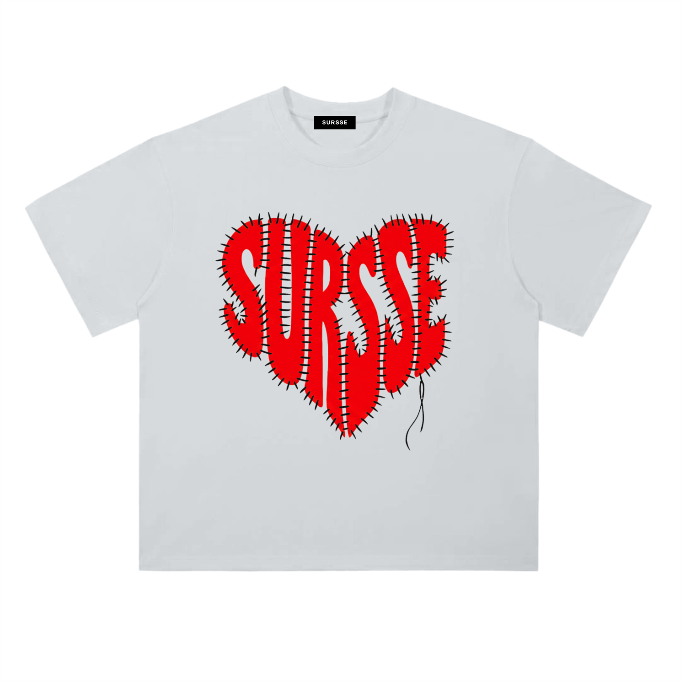 SURSSE Stitched Heart Tee