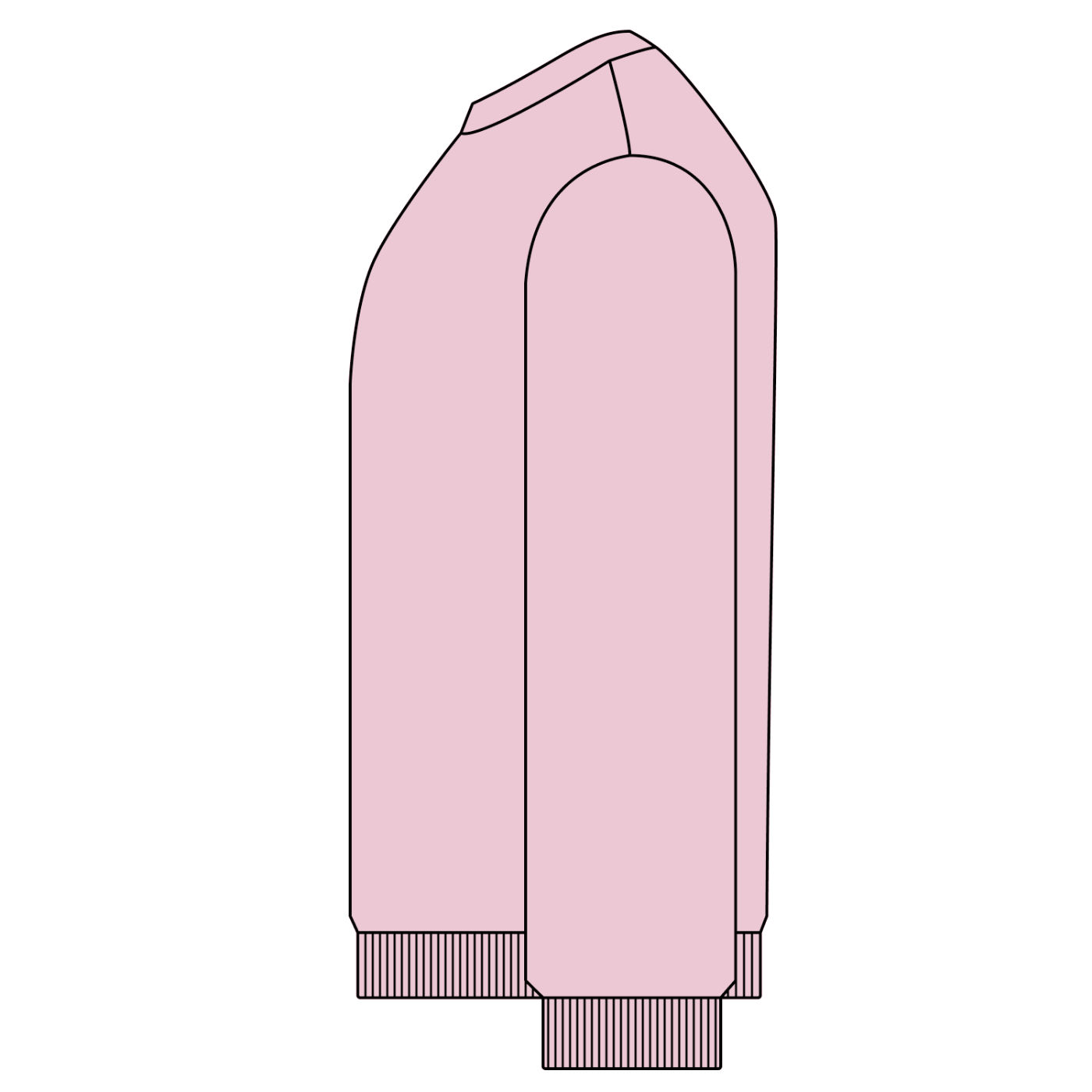 Athletic Oversized Sweatshirt