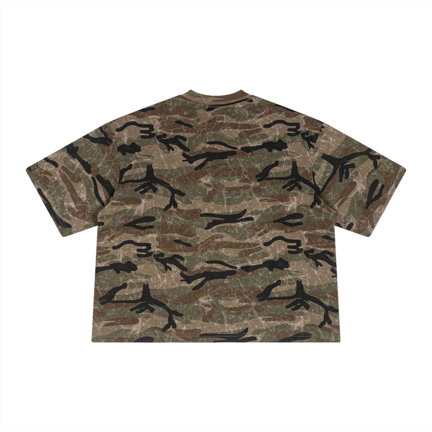 Sursse Bloom Boxy Camo Print T-Shirt