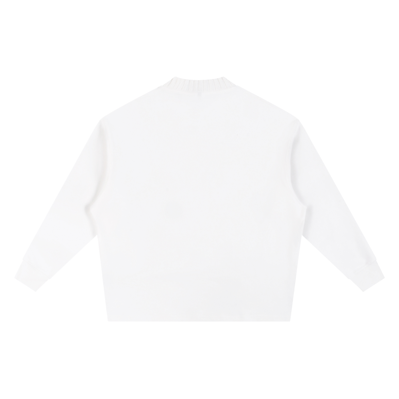 SURSSE Stitched Heart Knitted Sweatshirt
