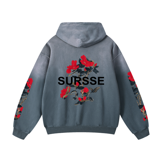 Sursse Floral Oversized Hoodie