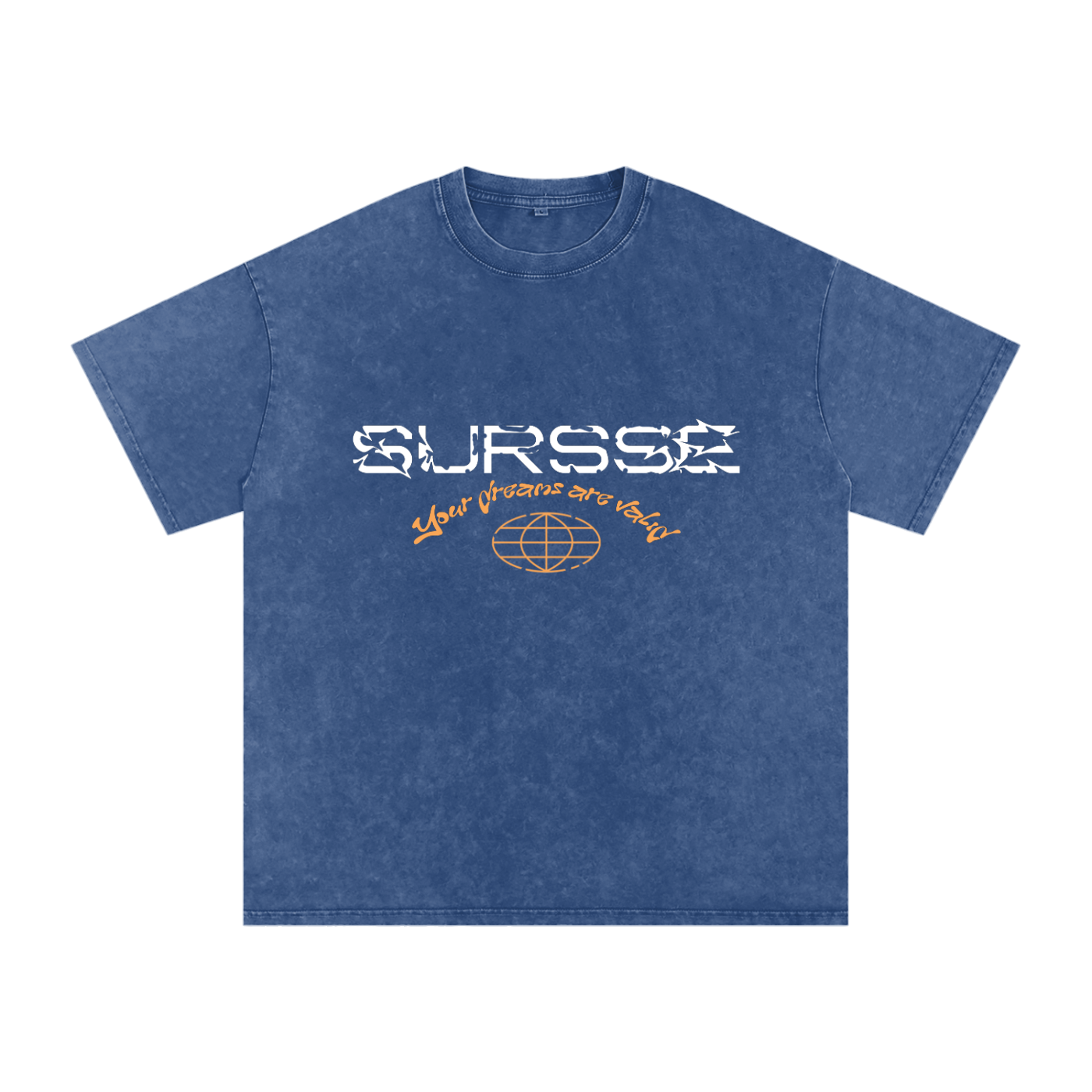 Sursse Snow Washed Oversized Cotton T-Shirt