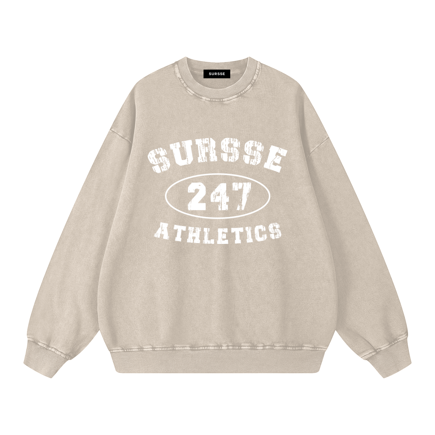 Athletic Oversized Sweatshirt