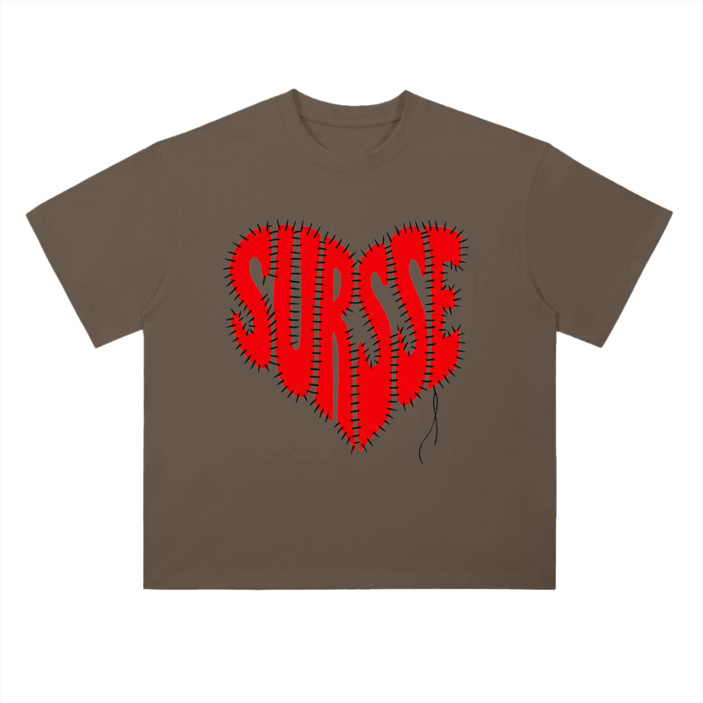 SURSSE Stitched Heart Tee