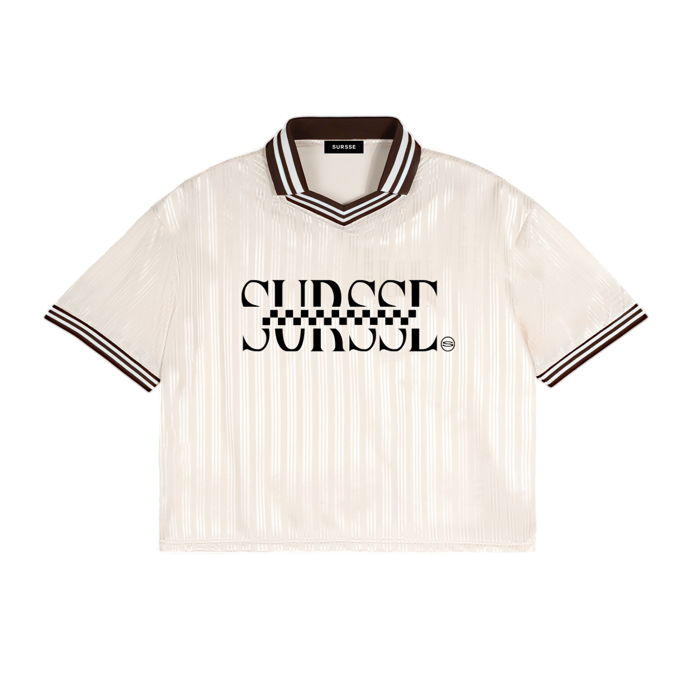 Sursse Stripes Polo Collar T-Shirt
