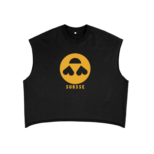 French Terry Boxy Tank Top