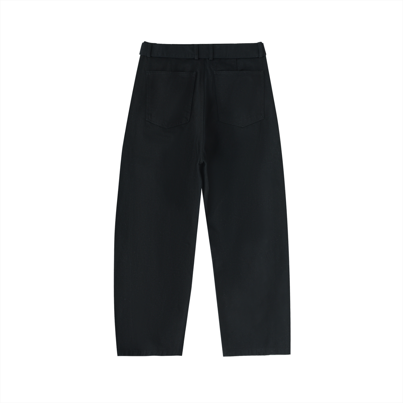 Sursse Belted Barrel-leg Chino Pants