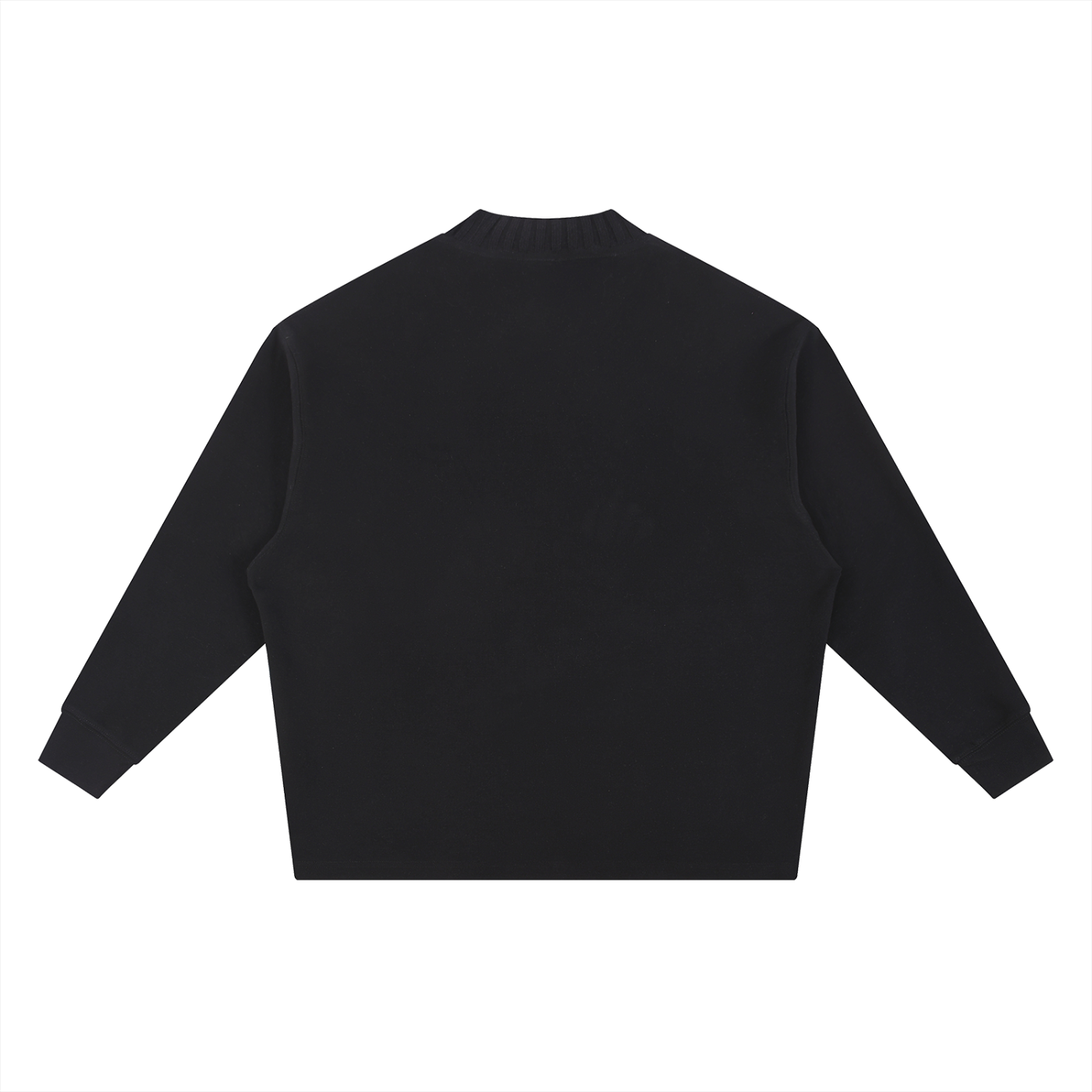 SURSSE Stitched Heart Knitted Sweatshirt