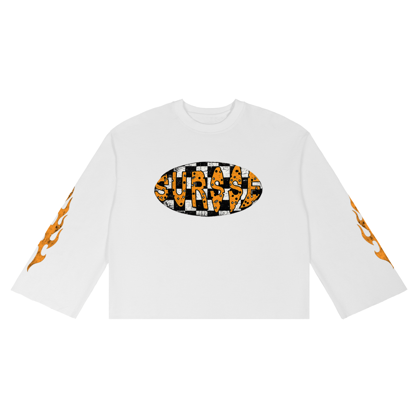 Sursse Checka Waffle Raw T-Shirt