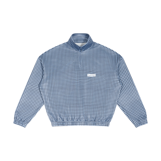 Sursse Unisex Plaid Quarter-Zip Sweatshirt