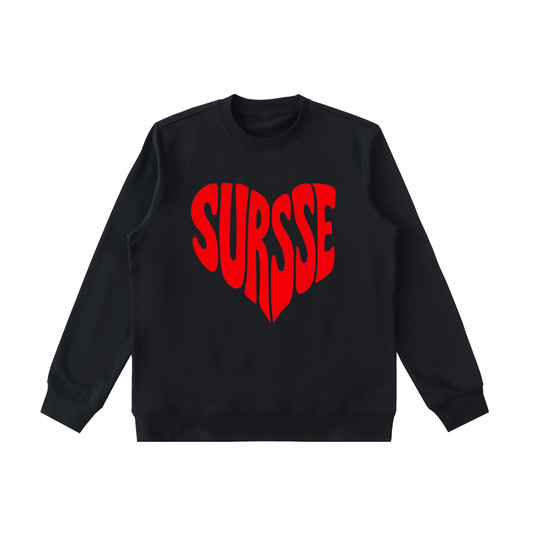 SURSSE Stitched Heart Sweatshirt