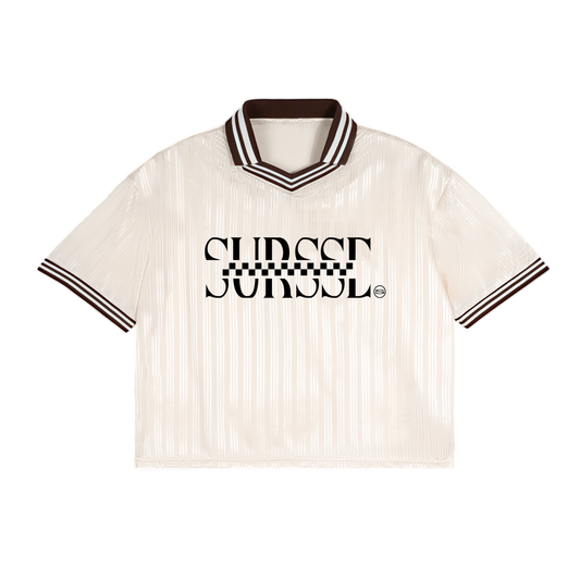 Sursse Stripes Polo Collar T-Shirt