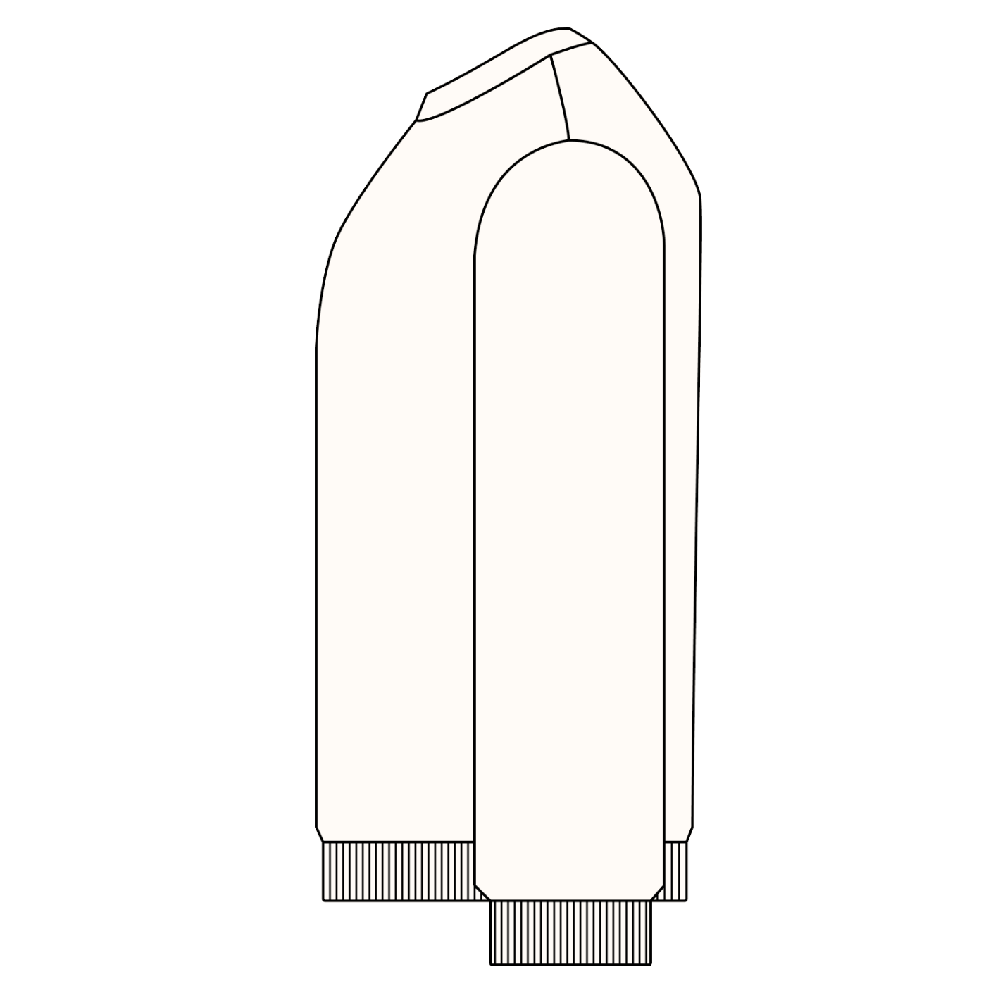 Athletic Oversized Sweatshirt