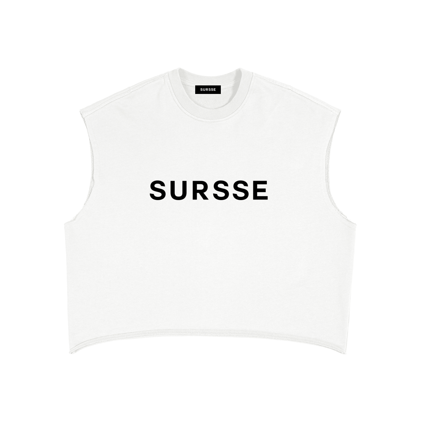 Sursse French Terry Boxy Tank Top