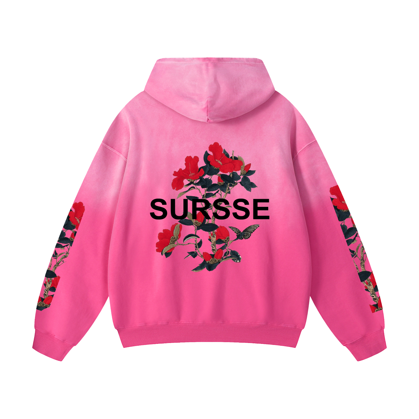 Sursse Floral Oversized Hoodie