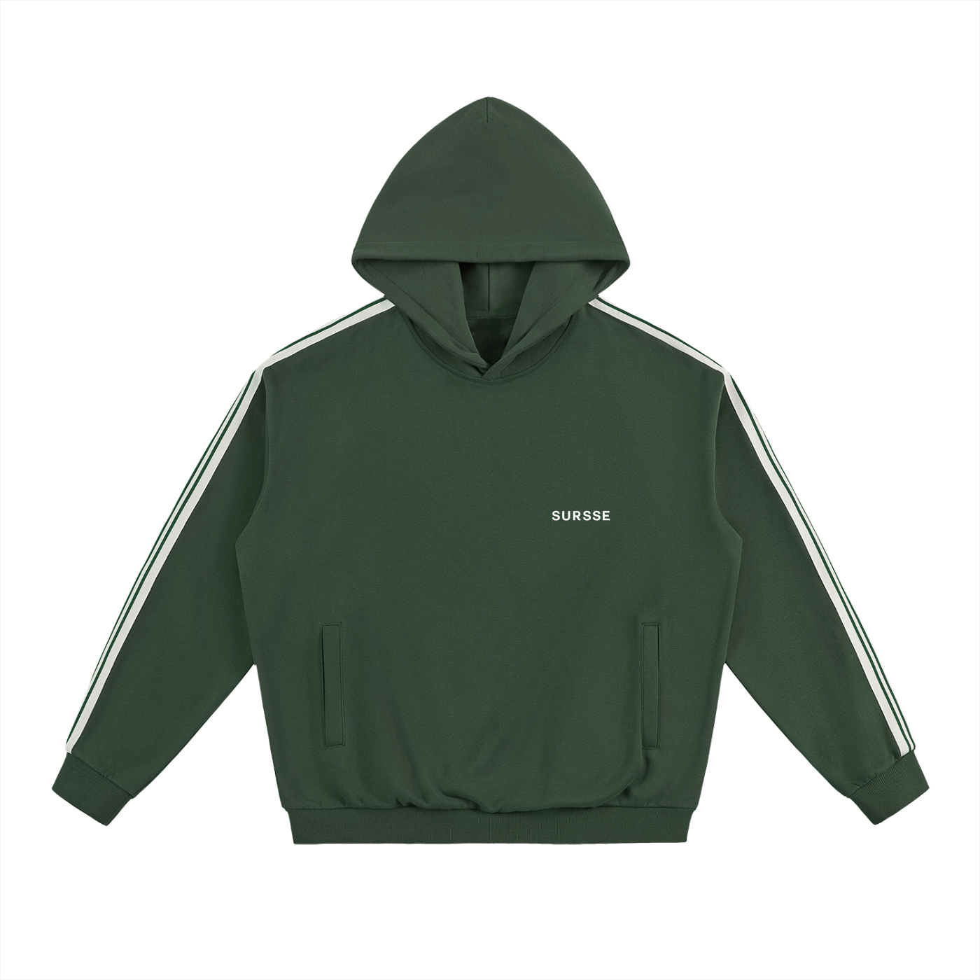 Sursse Side Stripe Drop-Shoulder Hoodie