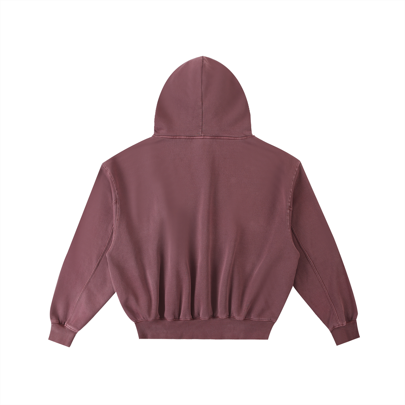 Sursse Frayed Enzyme Washed Fleece Hoodie