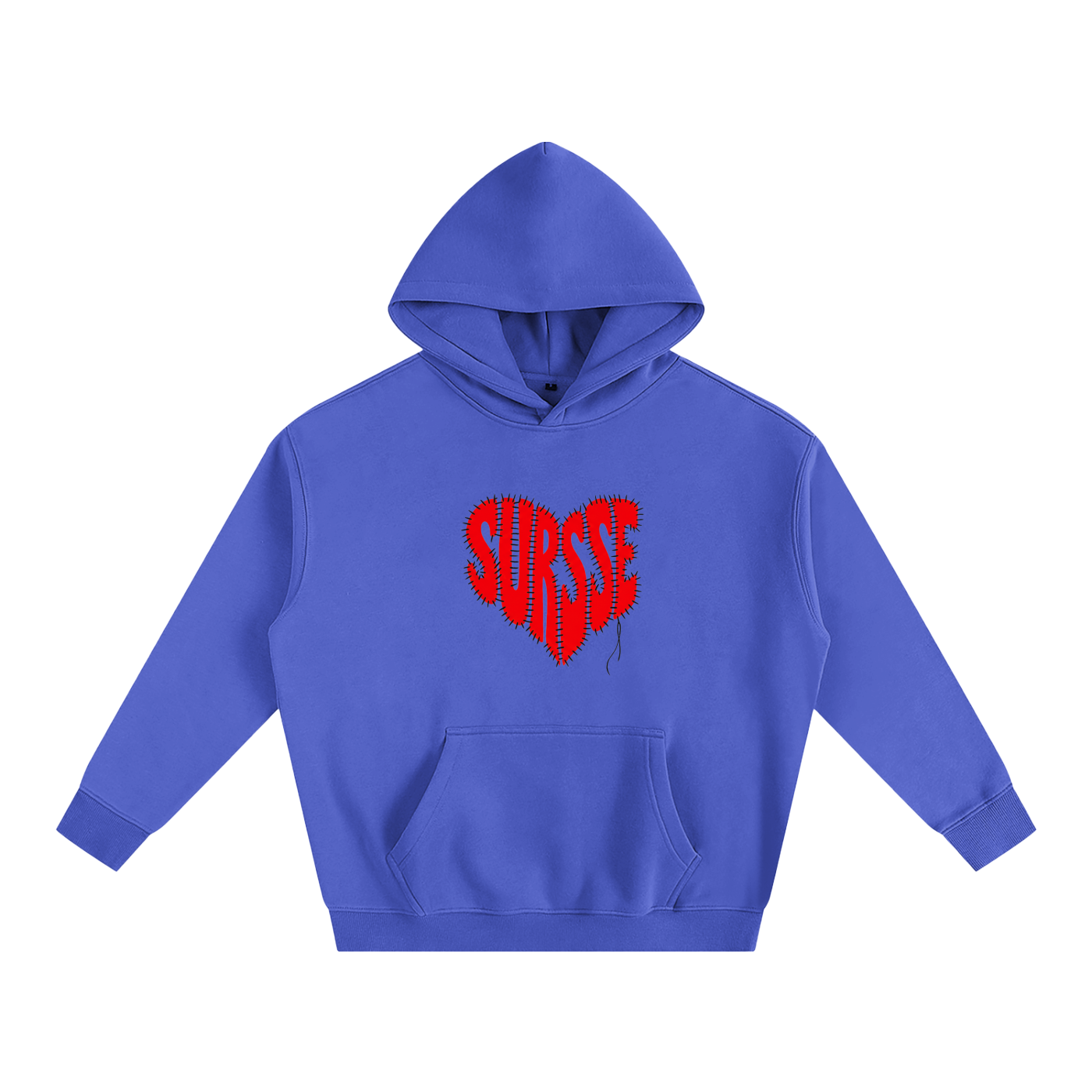 SURSSE Stitched Heart Hoodie