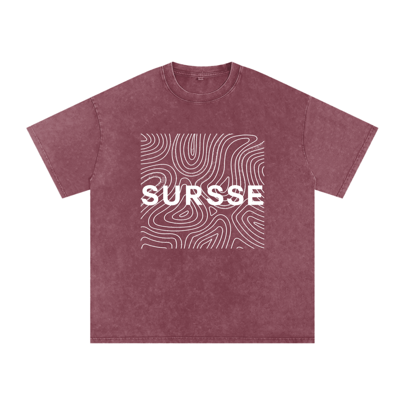 Topographic Flow Tee W