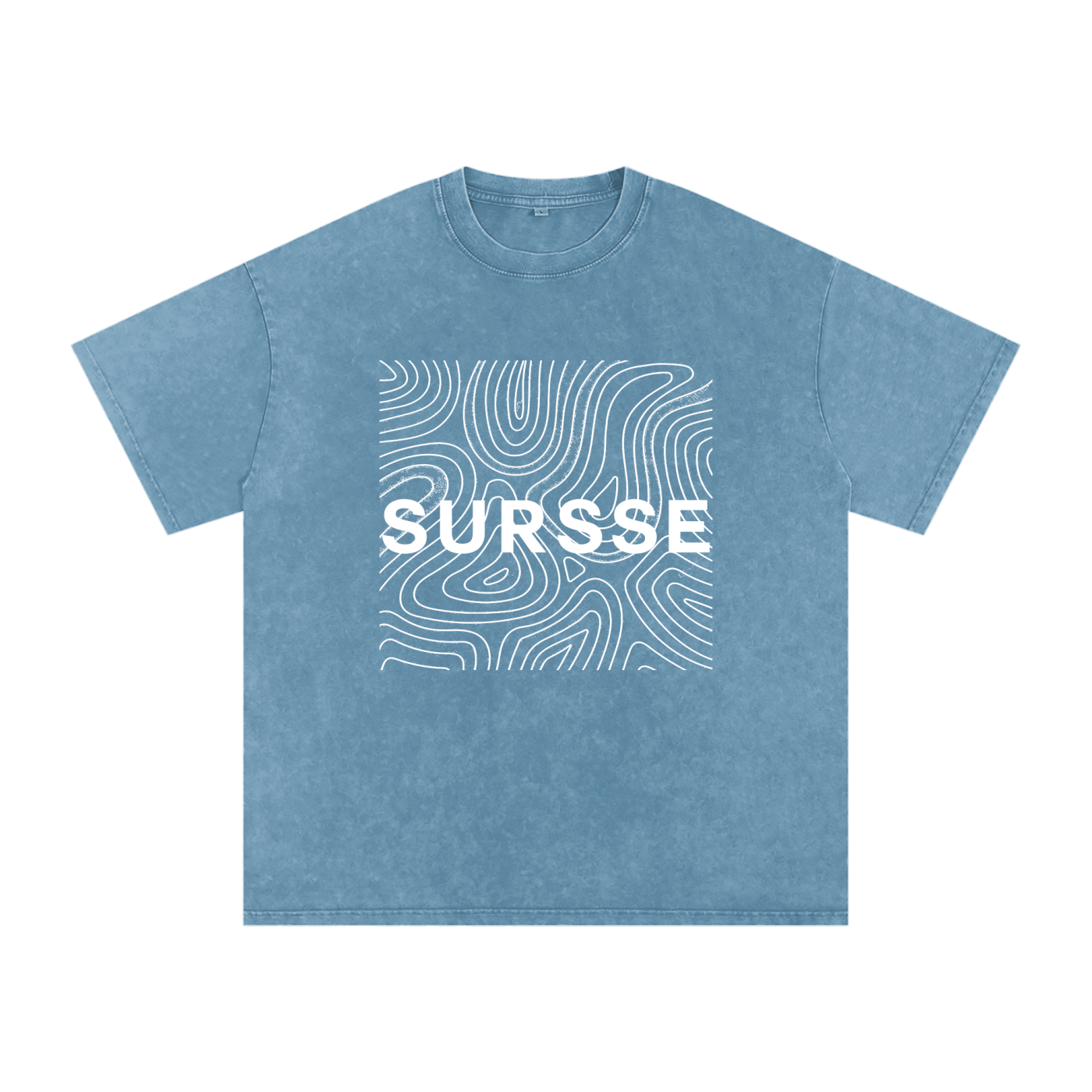 Topographic Flow Tee W