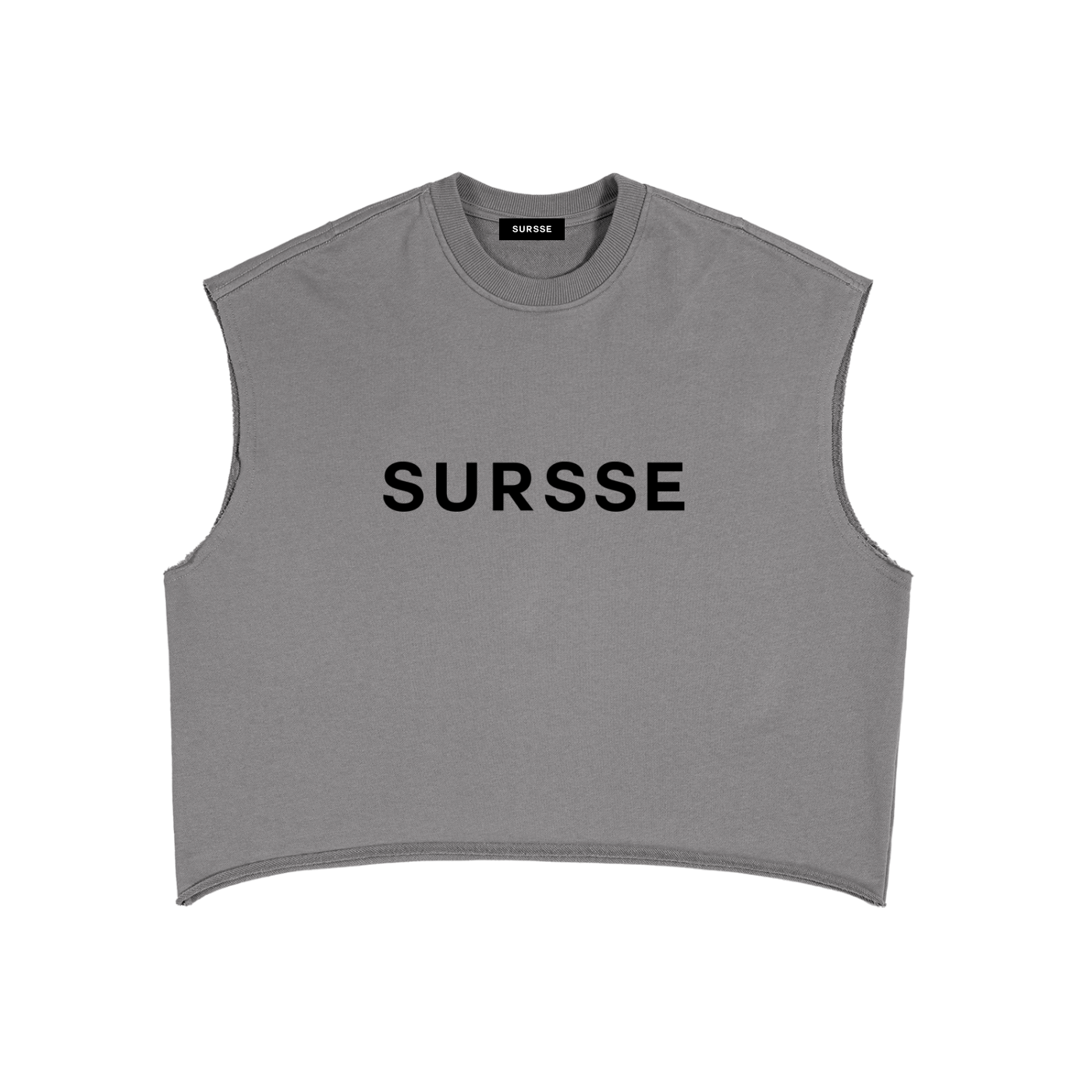 Sursse French Terry Boxy Tank Top