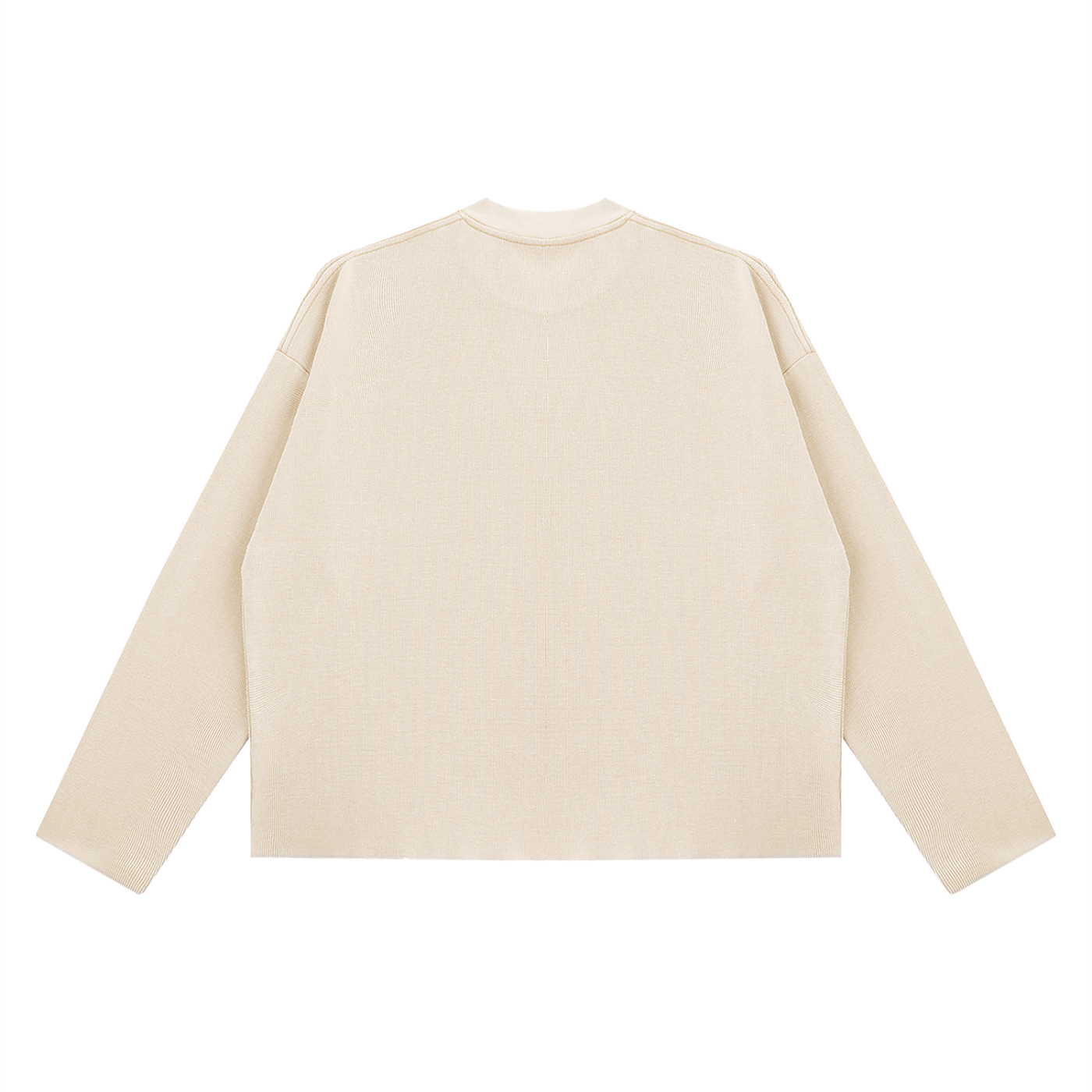 Sursse Boxy Waffle Raw Edge Tee