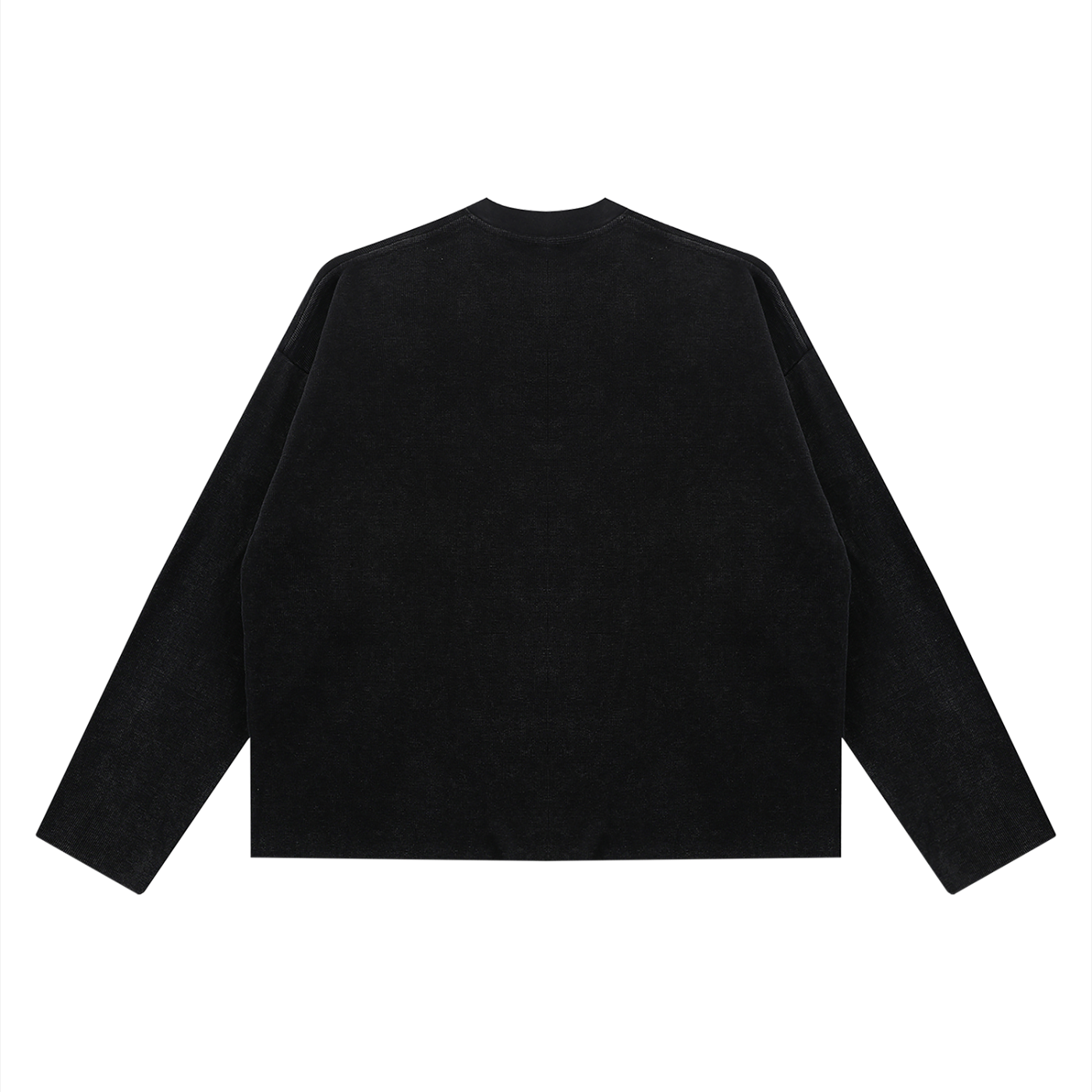 Sursse Boxy Waffle Raw Edge Tee