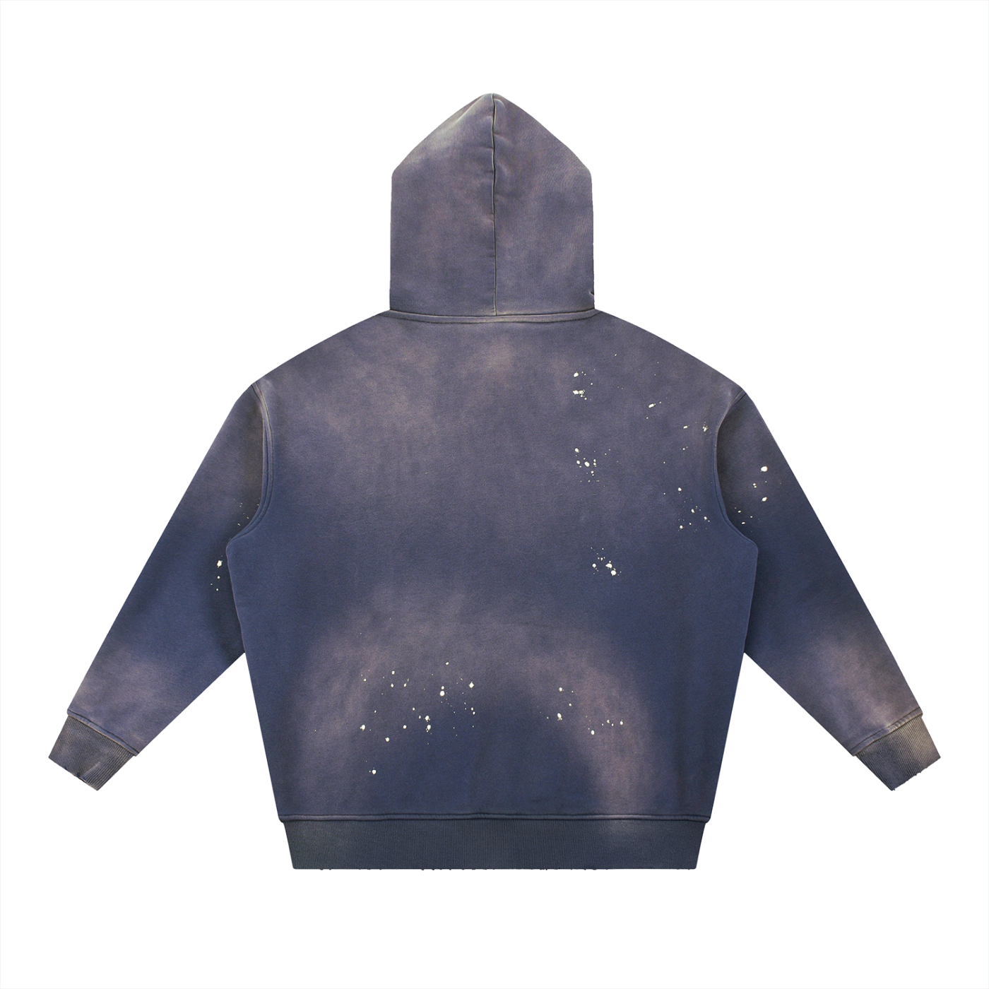 Sursse Vintage Washed Frayed Fleece Hoodie