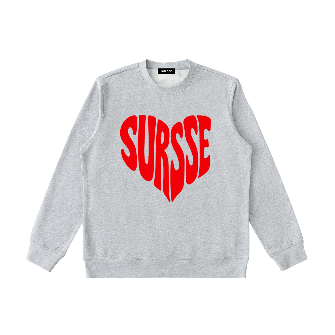 SURSSE Stitched Heart Sweatshirt