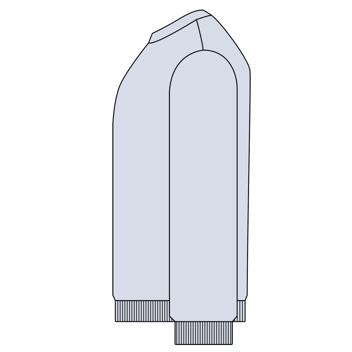 Athletic Oversized Sweatshirt