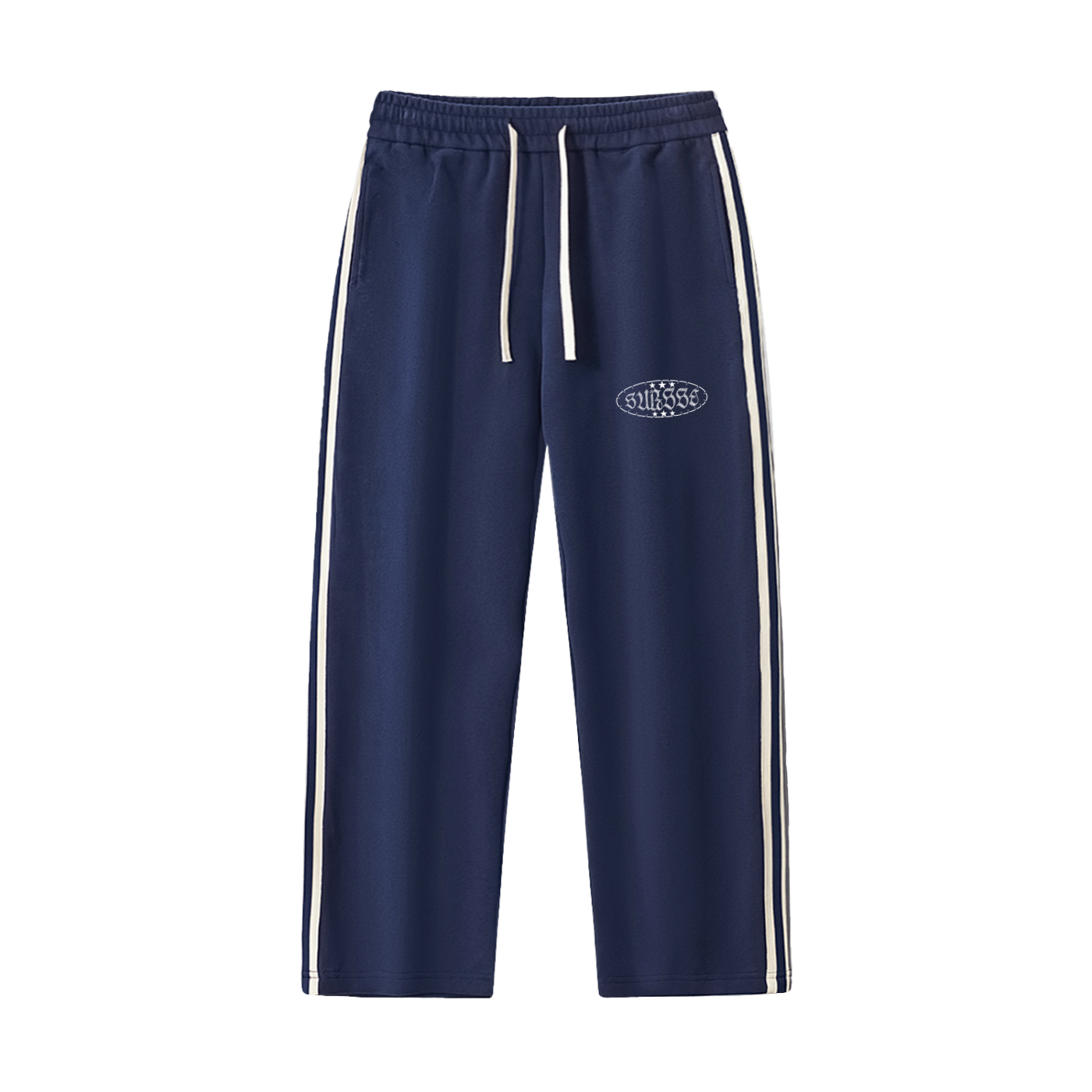 Sursse Contrast Side-Stripe Straight-Leg Pants – Vector