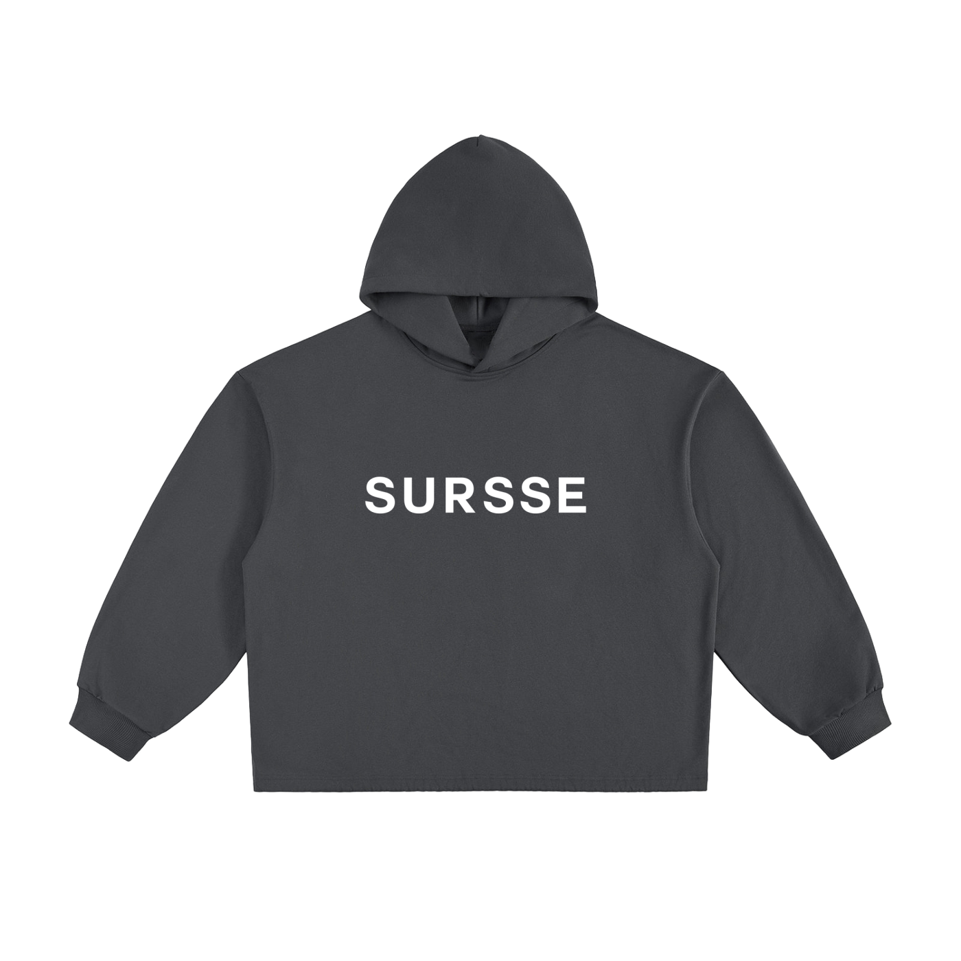 Sursse Essential Heavyweight Oversized Drawstring Hem Hoodie