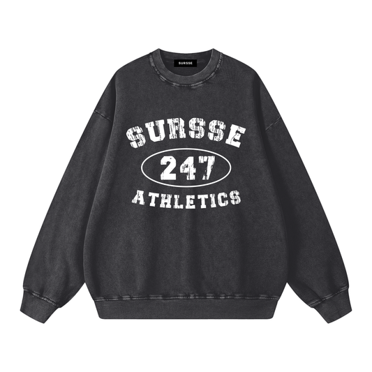 Athletic Oversized Sweatshirt