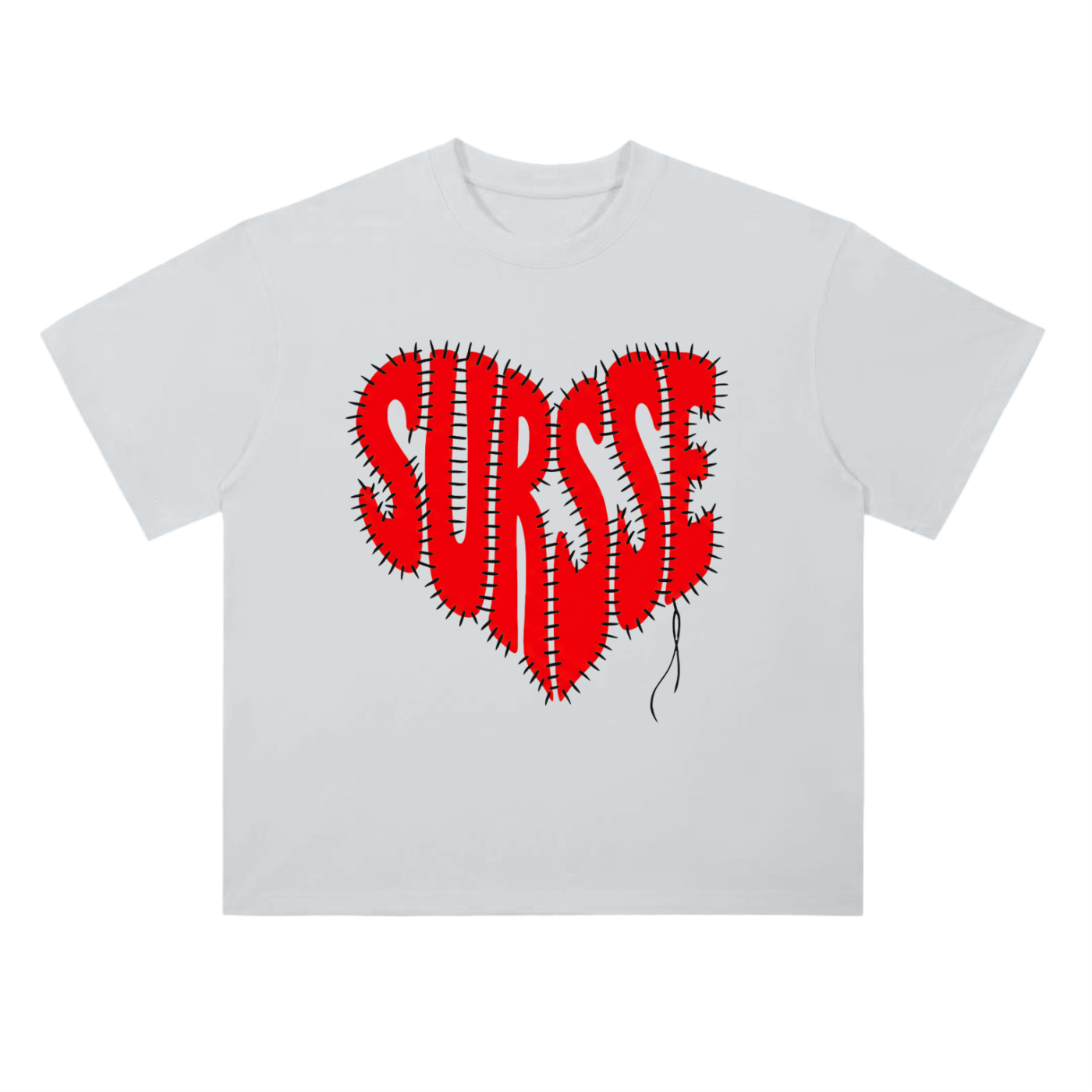 SURSSE Stitched Heart Tee