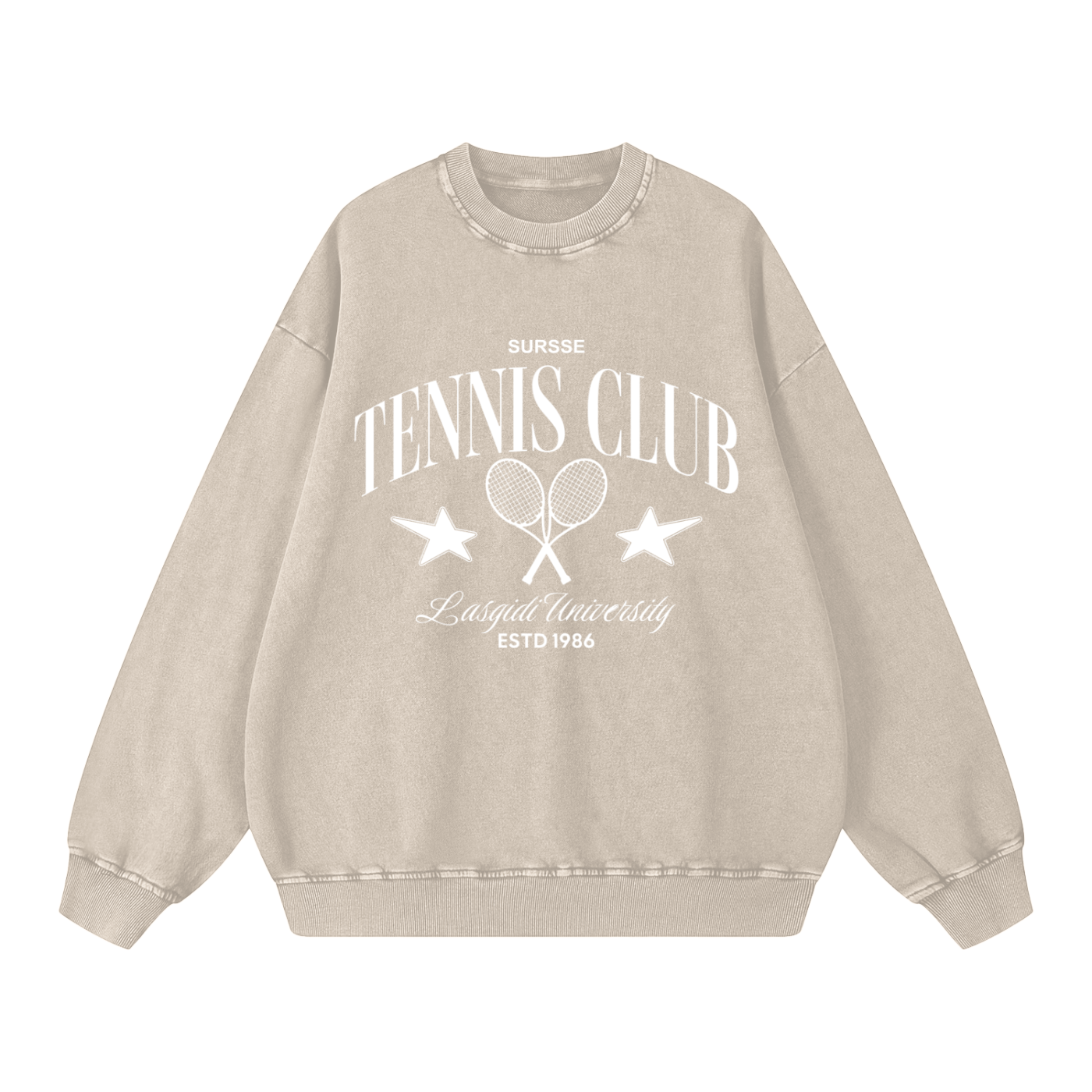 Sursse Tennis Club Oversized Sweatshirt