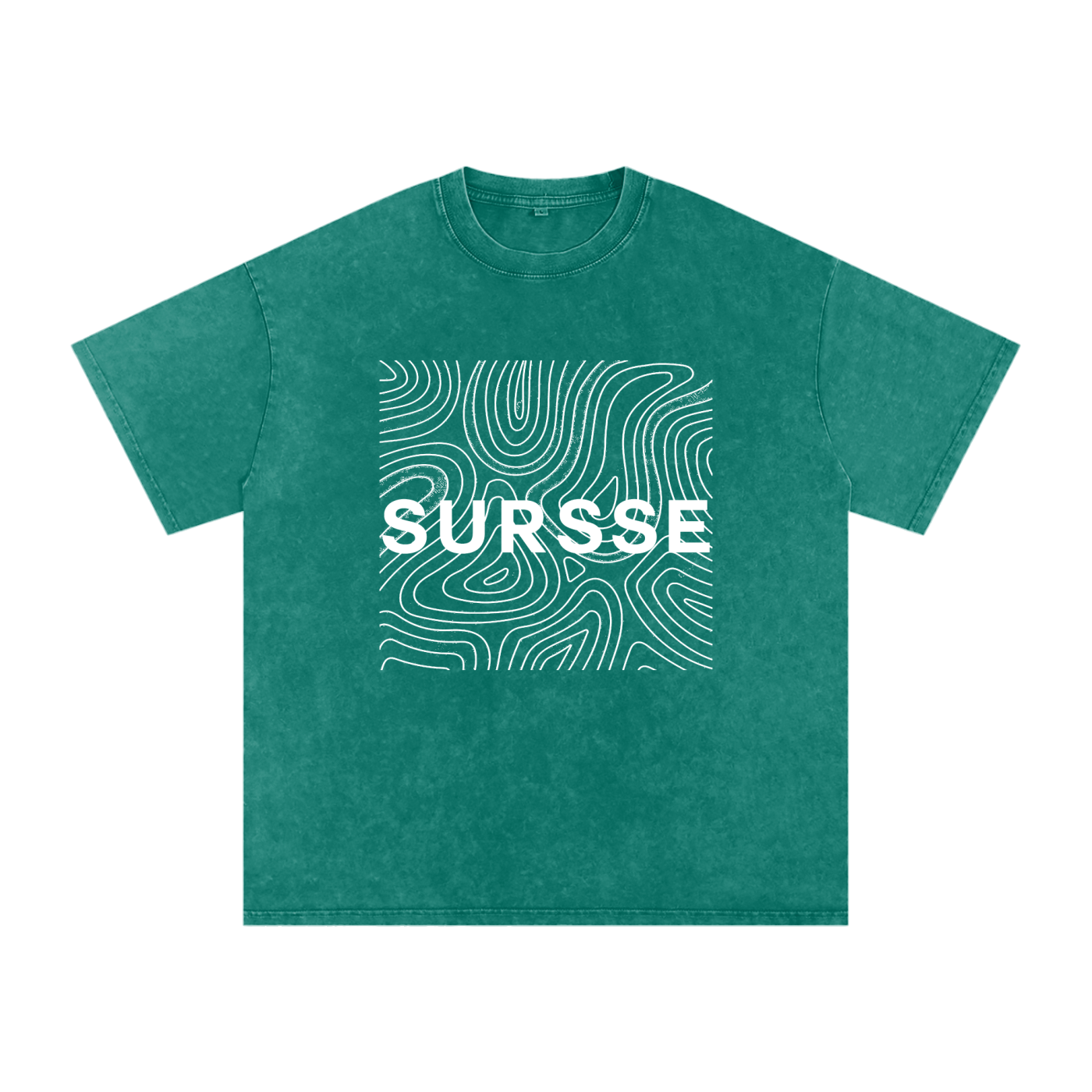 Topographic Flow Tee W