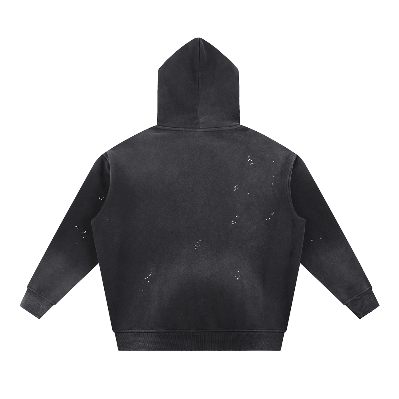 Sursse Vintage Washed Frayed Fleece Hoodie