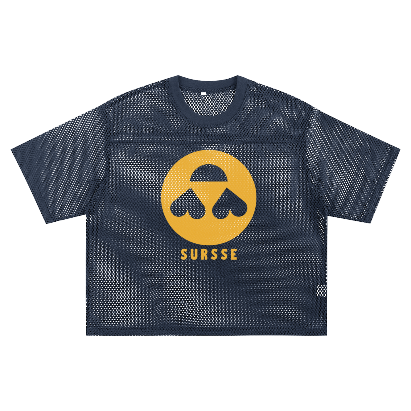See-through Boxy Net T-shirt