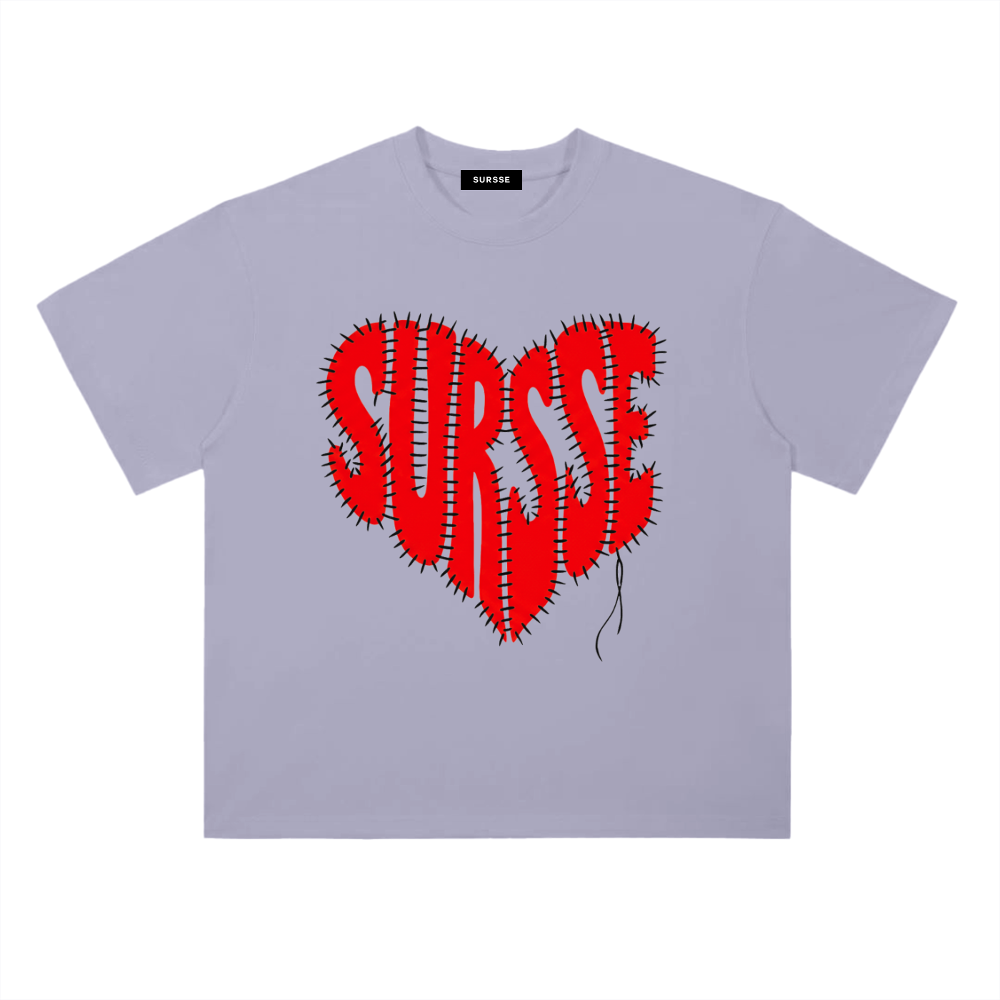 SURSSE Stitched Heart Tee