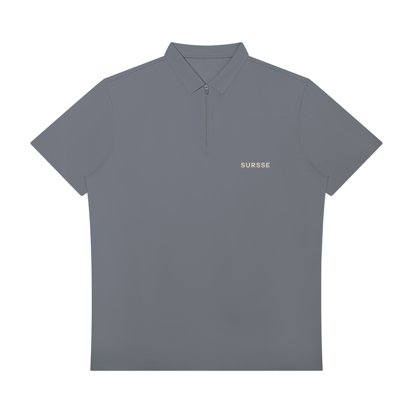 Men's Quarter-Zip Performance Polo Shirt