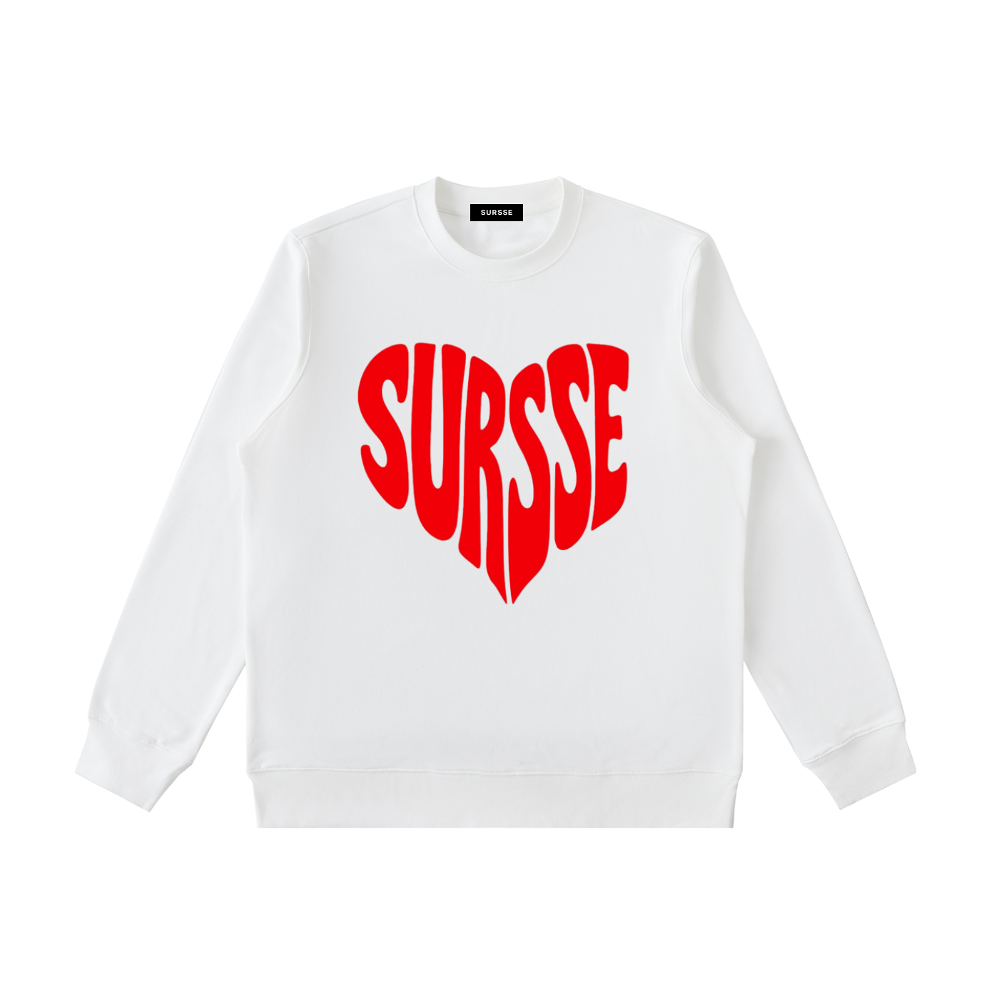 SURSSE Stitched Heart Sweatshirt